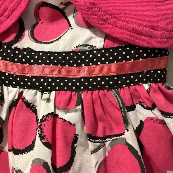 NWOT Sugah & Honey Size 18 Mo. Dress w/ Matching Bolero Jacket & Diaper Cover - Picture 6 of 6